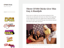 Tablet Screenshot of cfnmchick.net